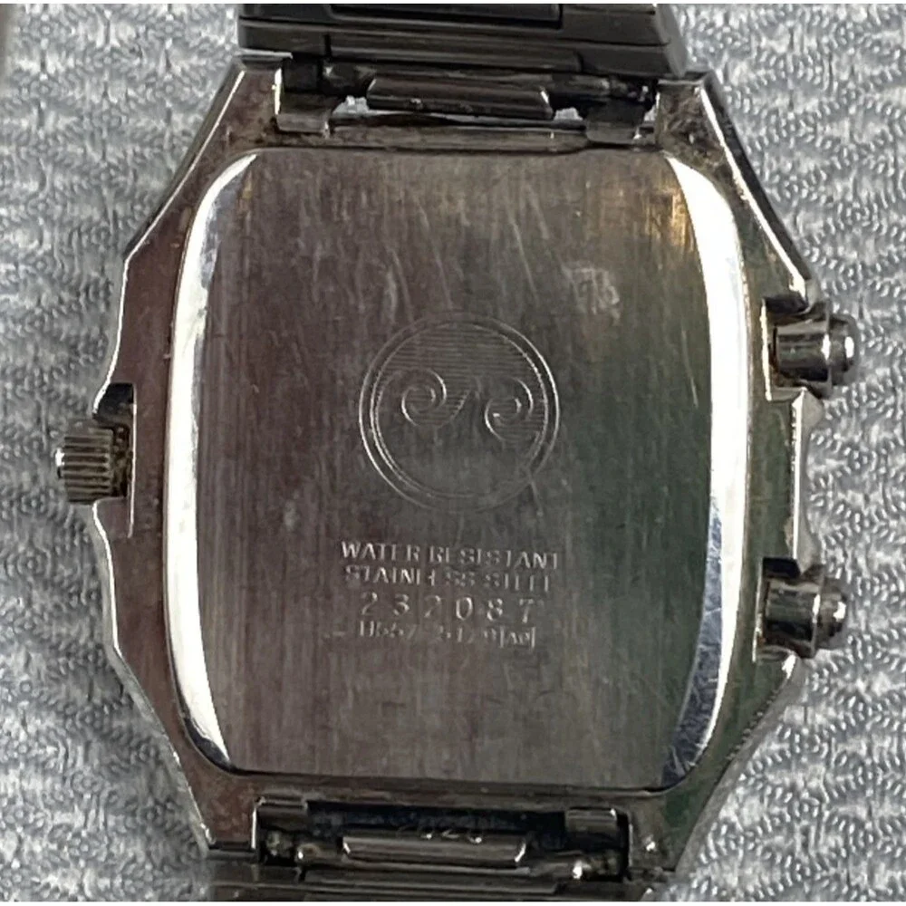 vintage Seiko Sports 100 Alarm watch H557-5179 Original Tag and band parts AS/IS